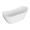 Polimat Abi volně stojící akrylátová vana 180x80, bílá, 00039