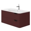 Lavedo Velluto Claret 100 koupelnová skříňka s umyvadlem, VLT-100_CL