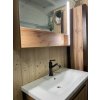 Lavedo Queen 90 Wotan Oak koupelnová skříňka s umyvadlem, QN-90_2