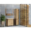Lavedo Queen 80 Wotan Oak koupelnová skříňka s umyvadlem, QN-80
