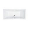 Besco Quadro Slim 165x75, 170x75 akrylátová vana Délka vany: 165cm, WAQ-165-SL
