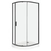 32963 5 sprchovy kout aplomo solid black 100x80 s vanickou p