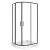 32969 8 sprchovy kout aplomo solid 100x80 d black p