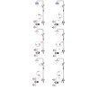 sprchovy a vanovy set set venetoeasy push 10 chrom