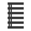 koupelnovy radiator edinburgh cerna barva