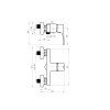 sprchova baterie modena 12k chrom
