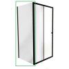 bocni panel ke sprchovym dverim duo slide black