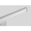 Aqualine SERAPA LED svítidlo, 9W, 230V, 600x40x100mm, IP44, hliník, chrom SA148