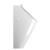 GSI COMMUNITY urinál se zakrytým přívodem vody s otvory pro víko, Rimless, 31x65cm, bílá ExtraGlaze 909811