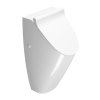 GSI COMMUNITY urinál se zakrytým přívodem vody s otvory pro víko, Rimless, 31x65cm, bílá ExtraGlaze 909811