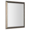 Sapho AMBIENTE zrcadlo v dřevěném rámu 72x92cm, bronzová patina NL700