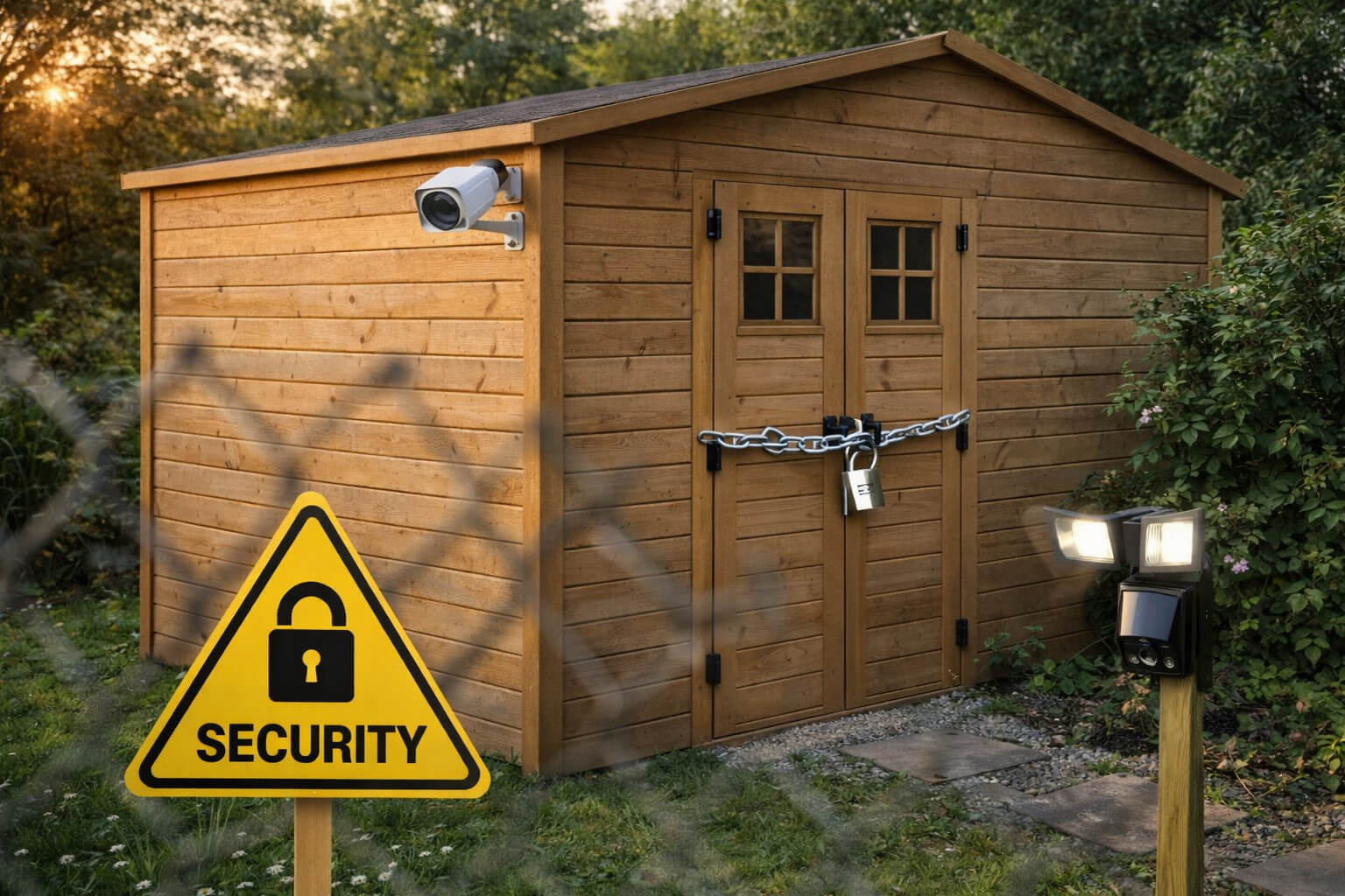 Bezpečnost na prvním místě: Jak zabezpečit zahradní domek proti zlodějům?