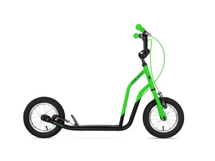 koloběžka GALAXY Calypso 12" zeleno/černá