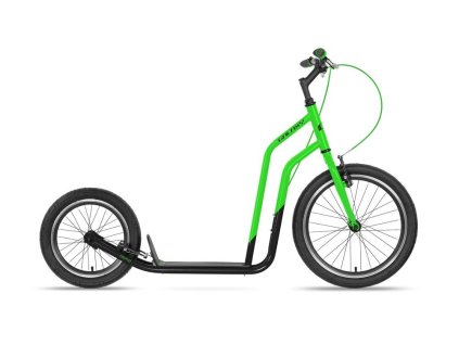 koloběžka GALAXY Trifid 20/16" zeleno/černá