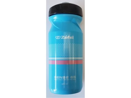 láhev ZÉFAL 0,65l SENSE M65 cyan modrá