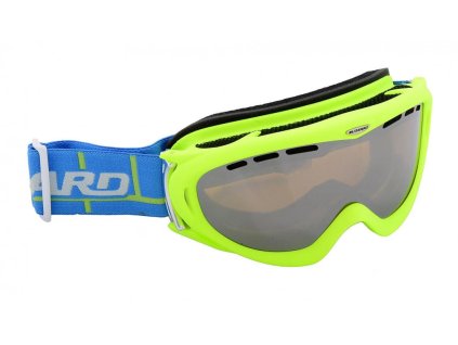 BLIZZARD Ski Gog. 905 MDAVZFO, neon green matt, amber2-3, silv.mir., photo