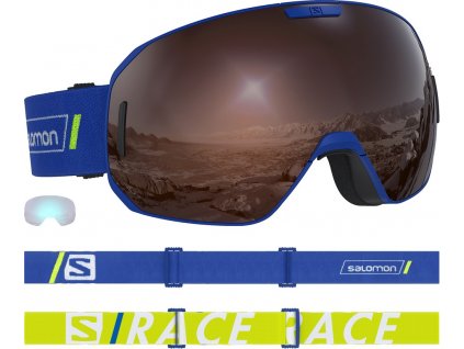 lyž.brýle SAL.S/MAX race blue/solar silver 18/19