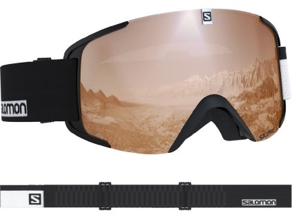 lyž.brýle SAL.XVIEW access black-white/UNI t.oran