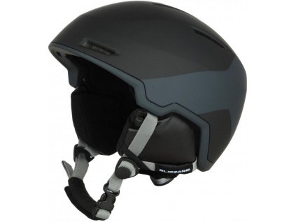 BLIZZARD Viper ski helmet, black matt/grey matt