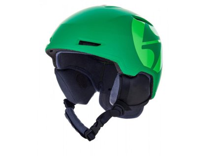 BLIZZARD Viper ski helmet junior, dark green matt/bright green matt