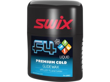 vosk SWIX F4-100CC 100ml -4°C a chladnější