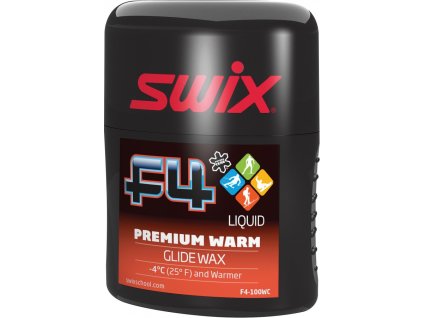 vosk SWIX F4-100WC 100ml +4°C a teplejší