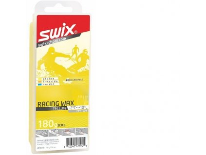 vosk SWIX UR10-18 BIO 180g žlutý Racing WAX -2/+10