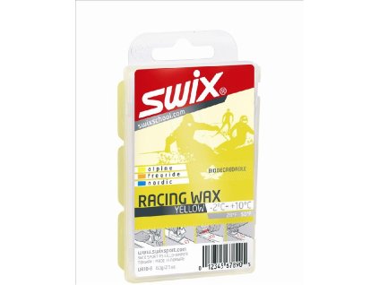 vosk SWIX UR10-6 BIO 60g žlutý Racing Wax -2/+10°C