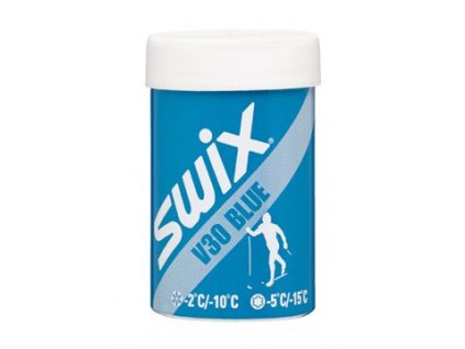vosk SWIX V30 45g stoupací modrý -2/-10°C