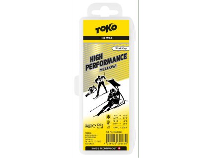 vosk TOKO High Performance 120g yellow 0/-6°C