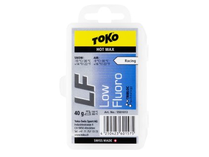 vosk TOKO LF Hot Wax 40g blue -10/-30°C
