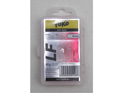 vosk TOKO LF Hot Wax red 40g -4/-12°C