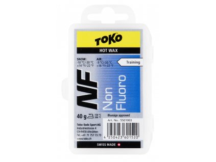 vosk TOKO NF Hot Wax blue 40g -10/-30°C