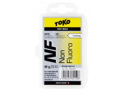 vosk TOKO NF Hot Wax yellow 40g 0/-6°C