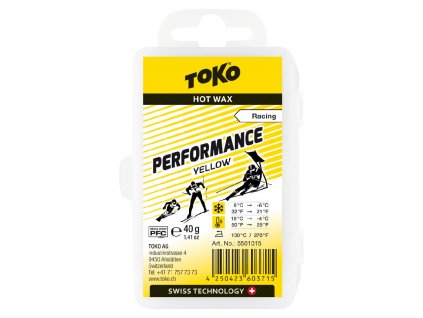 vosk TOKO Performance 40g yellow 0/-6°C