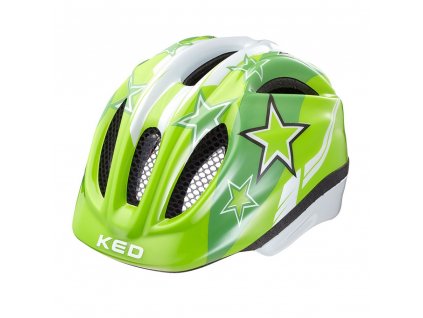 přilba KED 16 Meggy zelené hvězdy