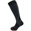 II. quality Allround ski socks, black/anthracite/grey/red