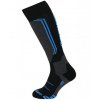 Allround ski socks junior, black/anthracite/blue