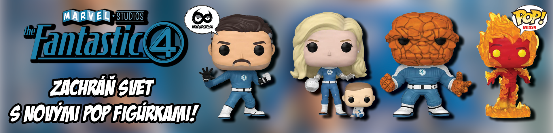 Fantastic Four POP figúrky