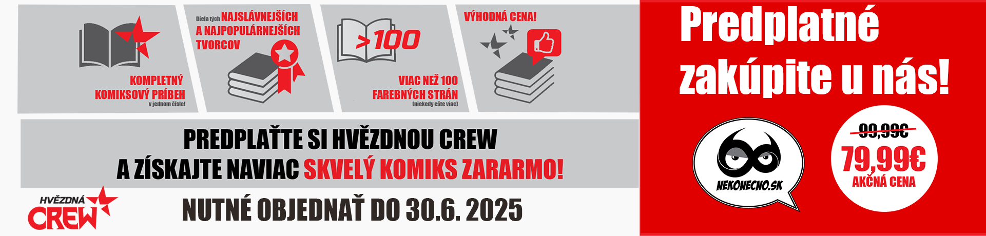 Predplatné Hvězdná Crew
