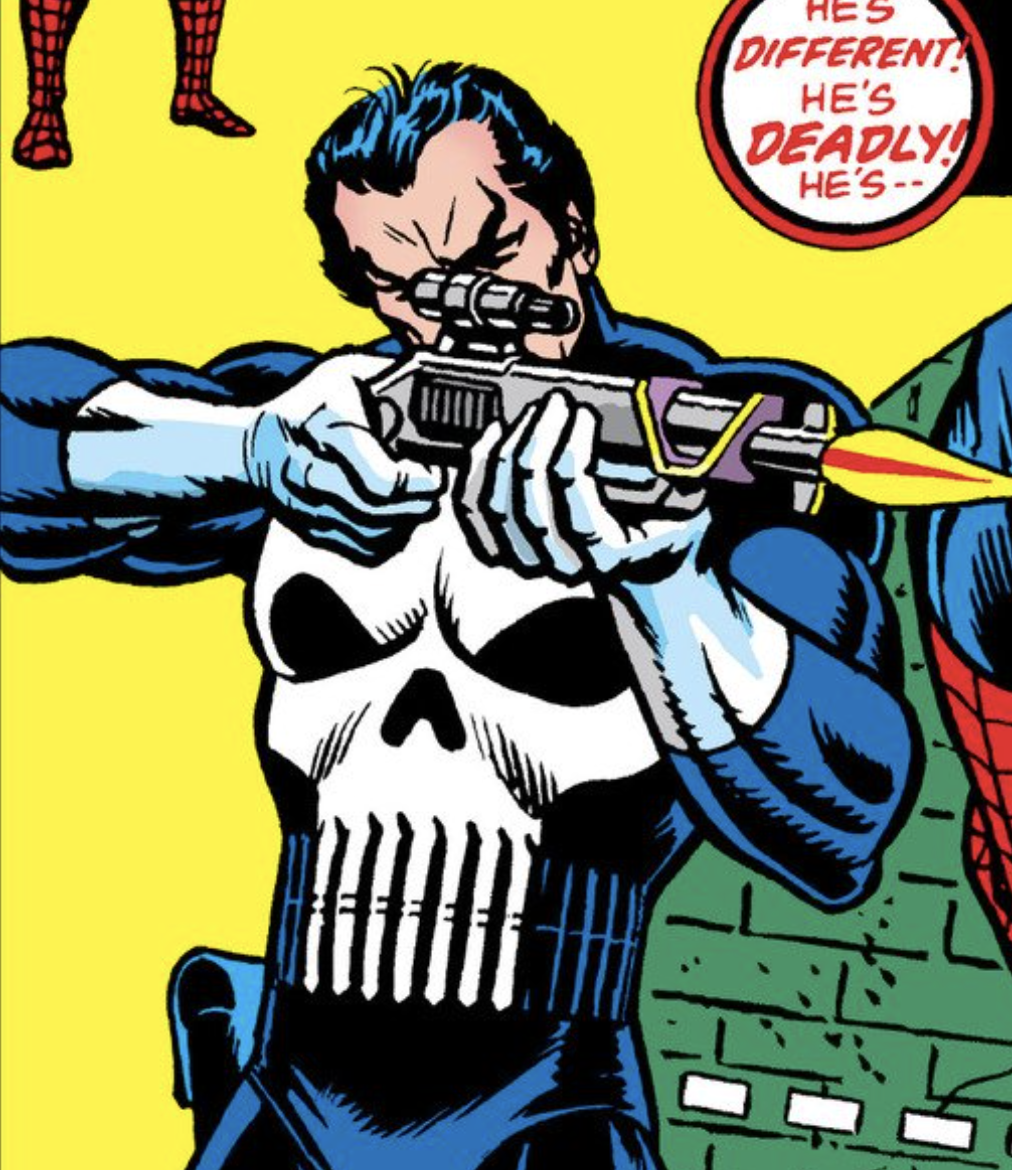 Punisher komiks kresba