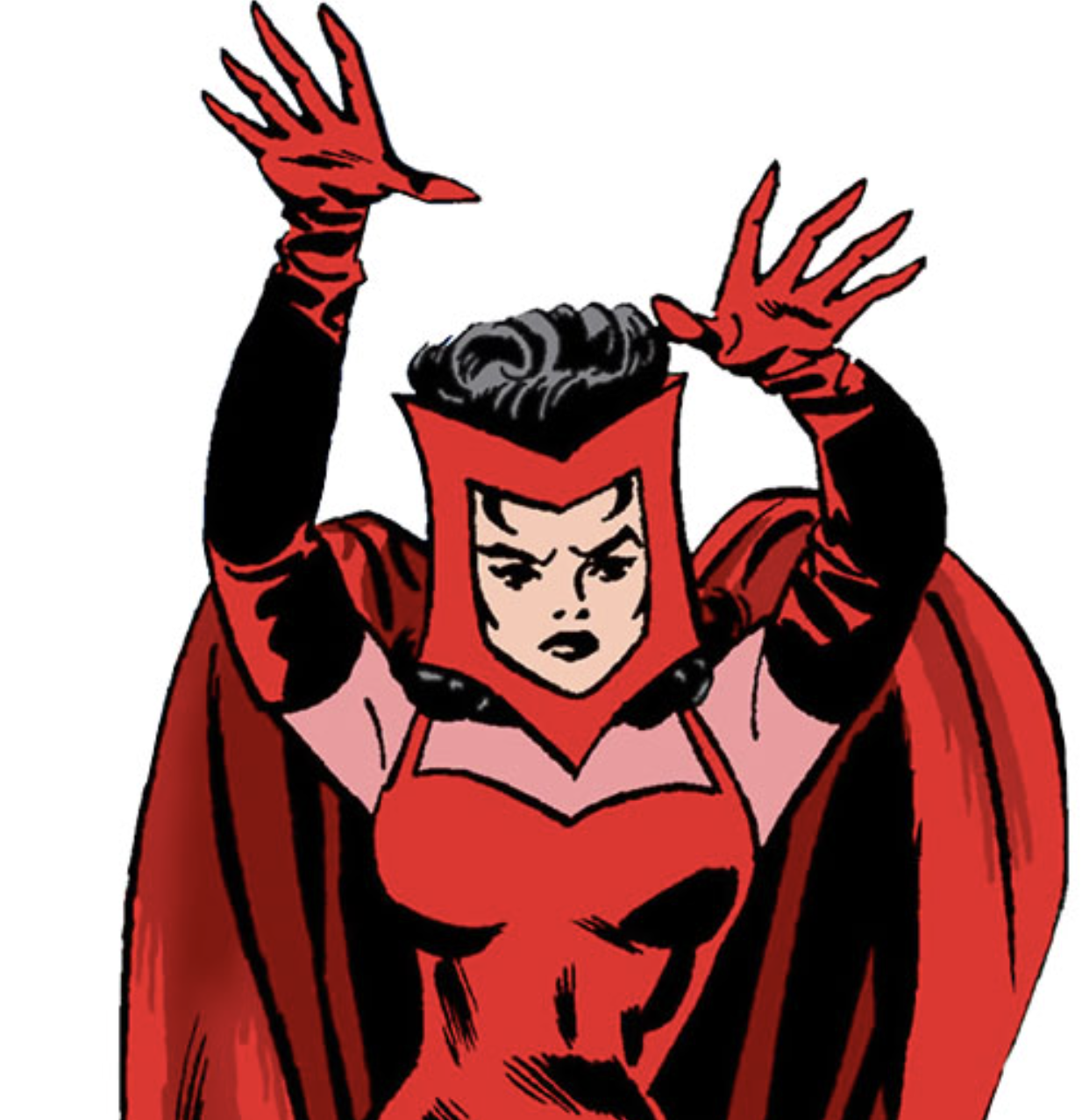 Scarlet Witch komiks kresba