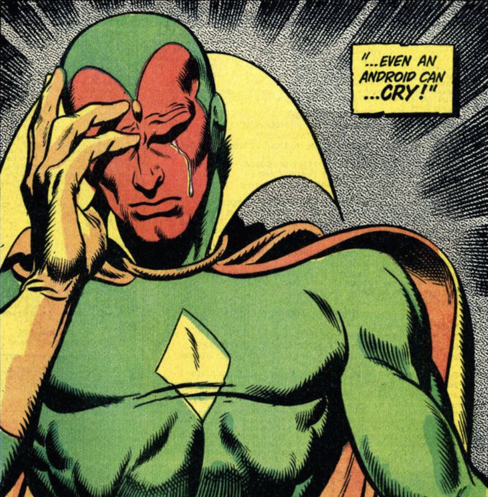 Vision komiks kresba