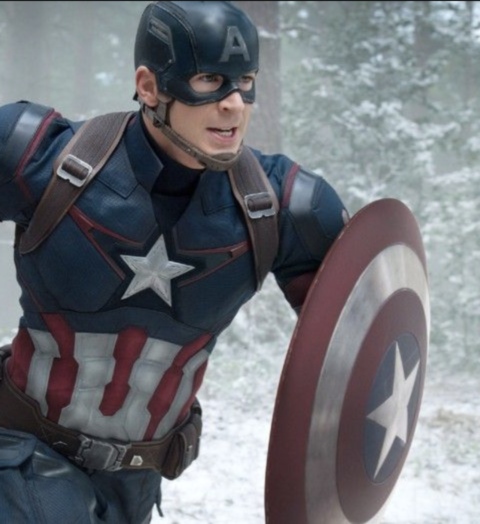 Captain America – Chris Evans vo filme