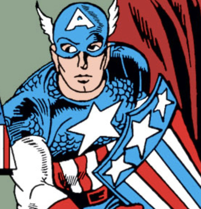 Captain America komiks kresba