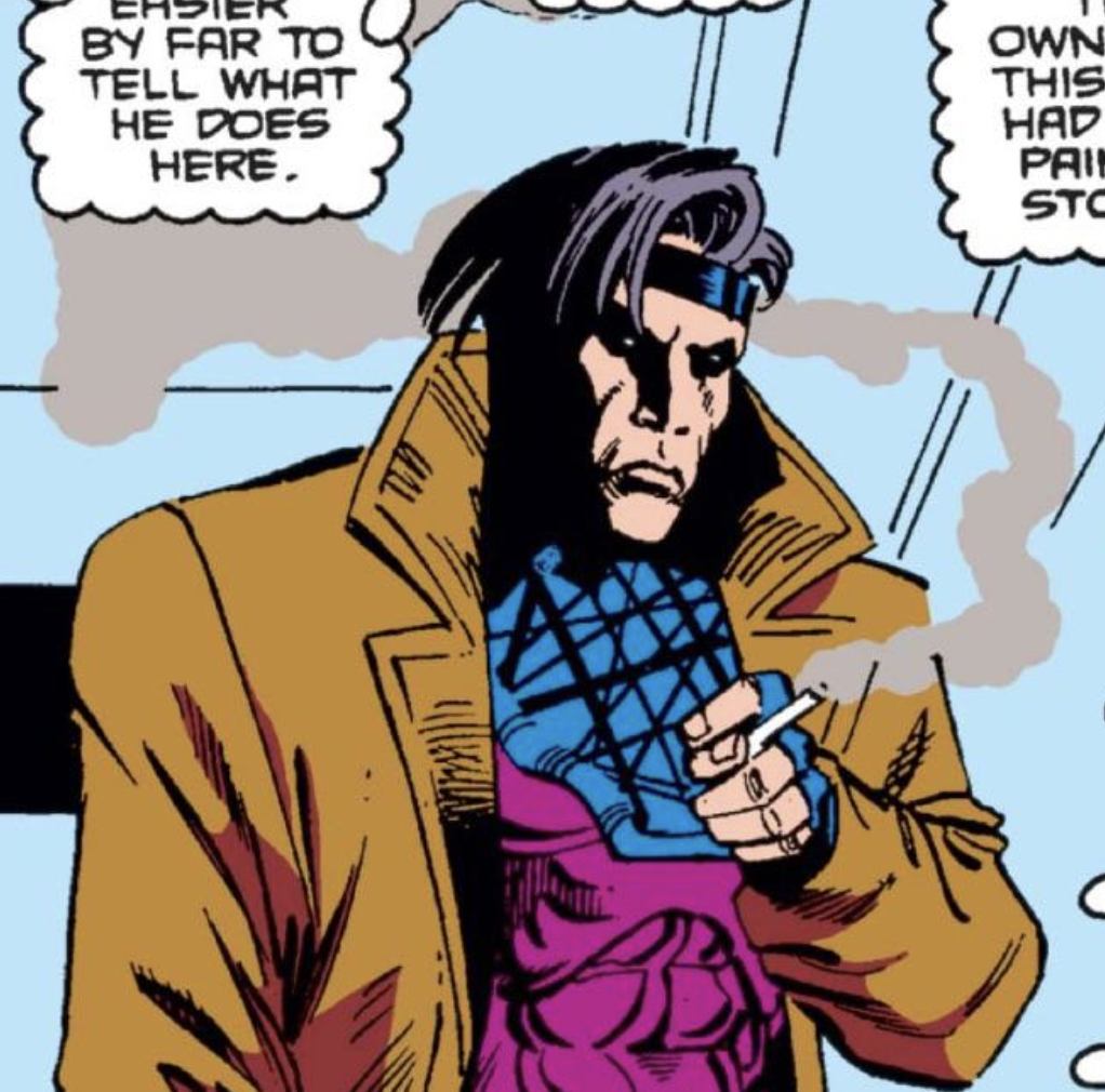 Gambit komiks kresba