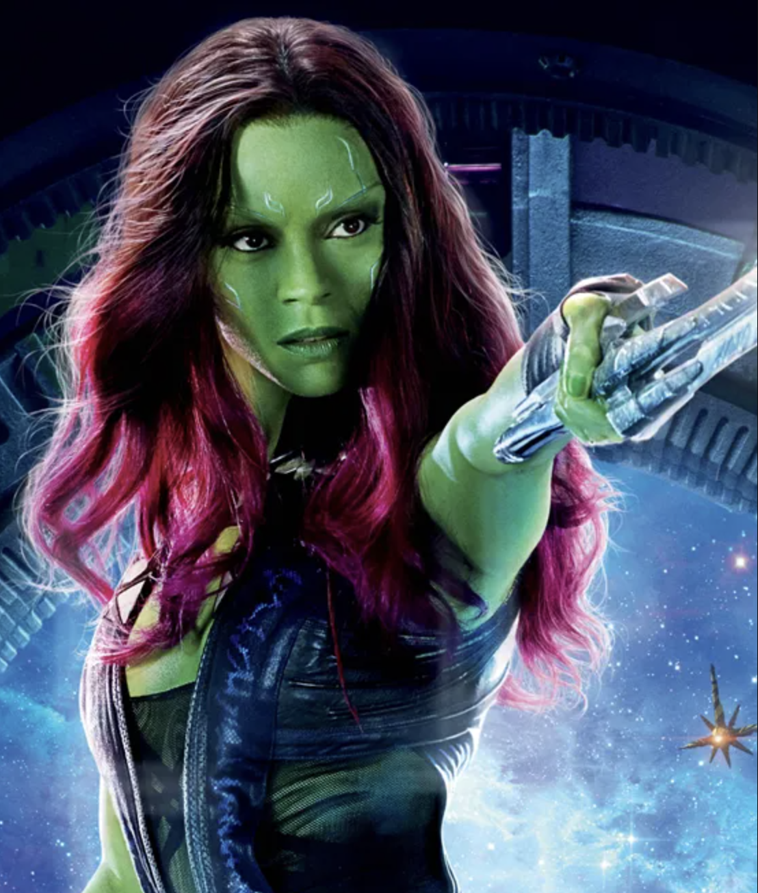 Gamora – Zoe Saldana vo filme