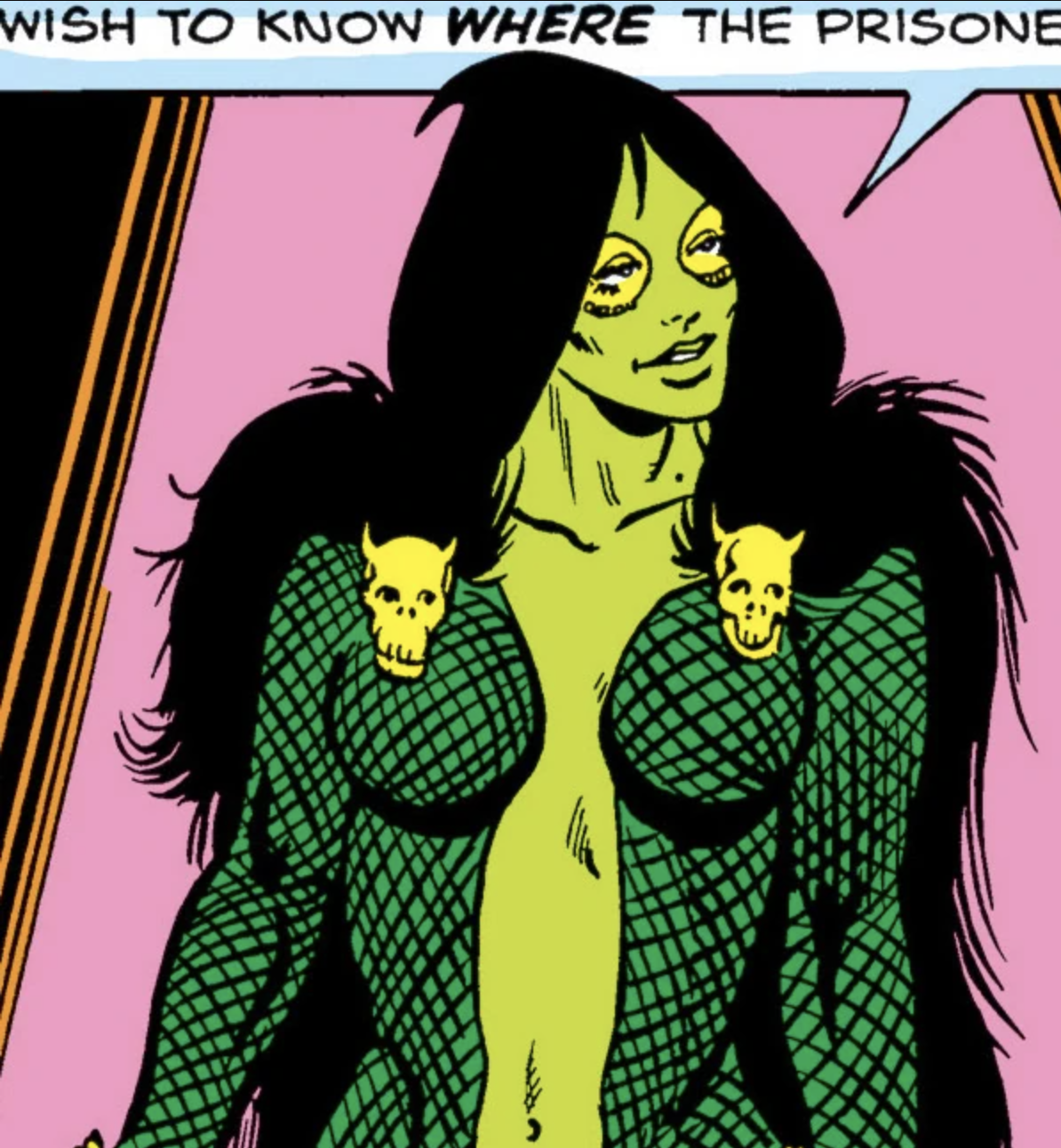 Gamora komiks kresba