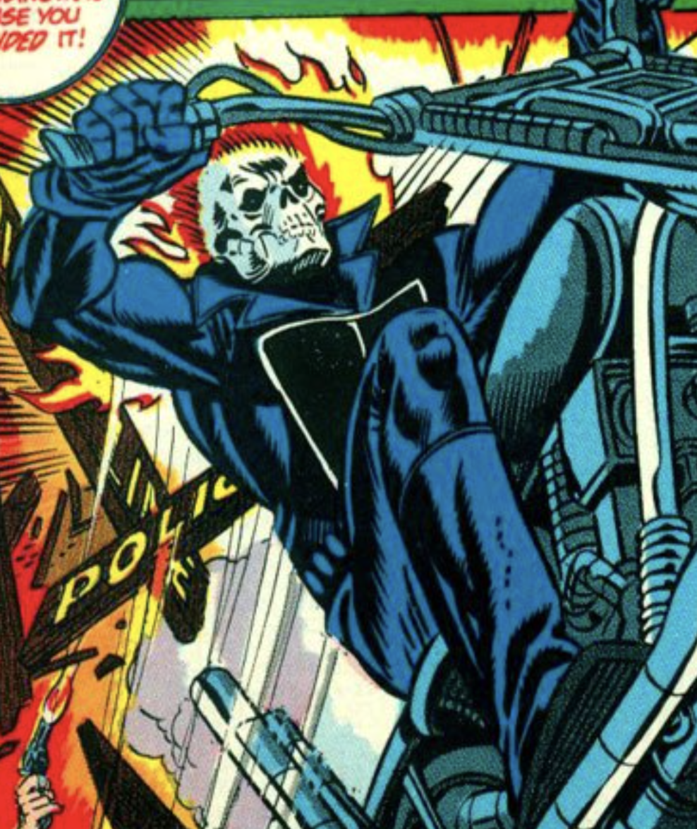 Ghost Rider komiks kresba