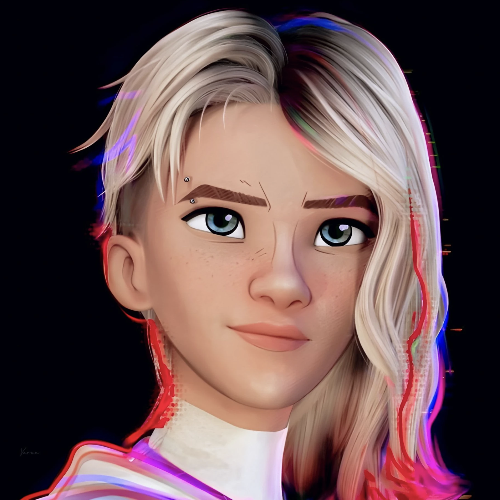 Spider-Gwen (hlas Hailee Steinfeld) vo filme